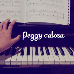 Not with me piano cover by peggy calosa