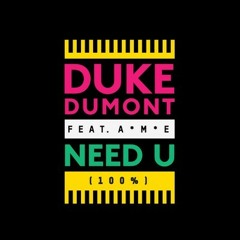 Duke Dumont - Need You 100 % (Acapella)- FREE DOWNLOAD