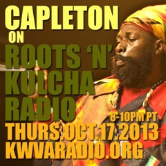 Capleton Interview 2013-10-17
