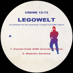 Creme 12-73 - Legowelt - Crystal Cult 2080 Album Sampler (Out November 2013)