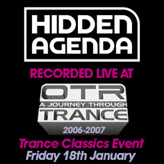 LIVE @ OTR 'Journey Through Trance' Classics, 18.01.2013 (ERA: 2006/2007)