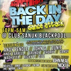 'Back 2 The Old' Sanctuary versus Dance Attack Promo - The Klub DNA Days - DJ ZUN!E