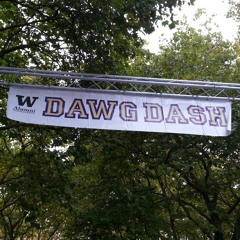 finish line, dawg dash 2013 5K at the university of washington