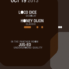 Honey Dijon + Loco Dice + Jus Ed @ Output NYC