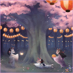 桜花絢爛、宵祭！