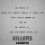 Artwork for The Killers - Shot At The Night (Cazzette Radio Mix)