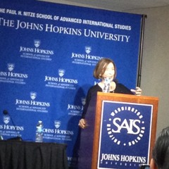 Azar Nafisi On Malala at Johns Hopkins