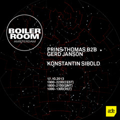 Konstantin Sibold 60 min Boiler Room mix