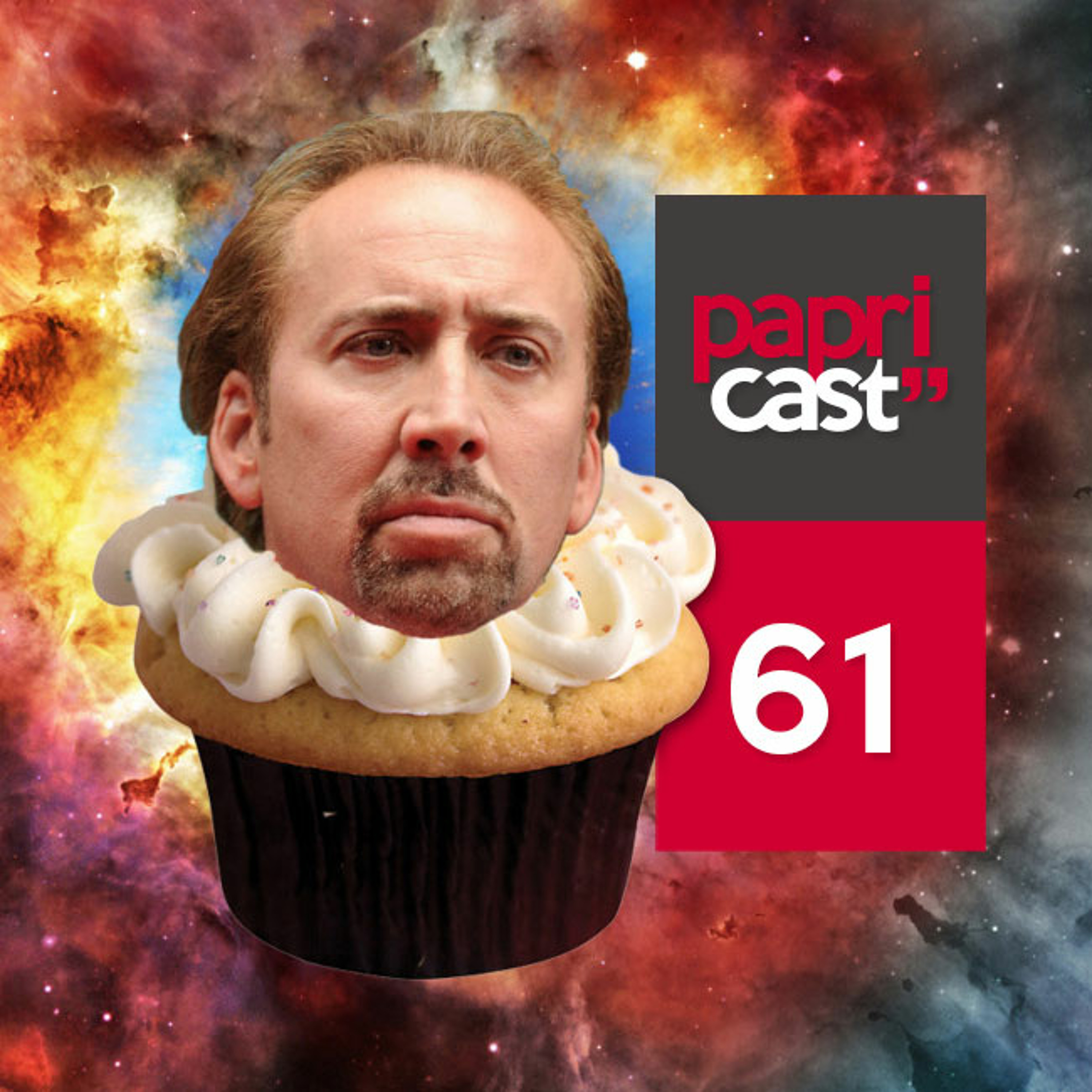 Papricast 061 /// Louco, Maluco, Pirado, Nicolas Cage episode artwork