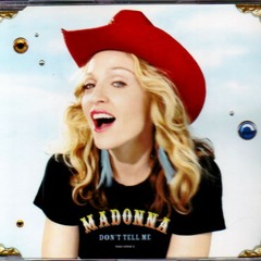 covering don't tell me by madonna