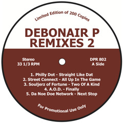Debonair P - Remixes 2 LP (Snippets)