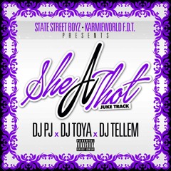 DJ PJ x DJ TOYA x DJ TELLEM - SHE A THOT (JUKE TRACK) Remix