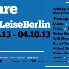 Aurel @ 3JahreLautLeiseBerlin