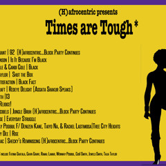 DJ Wonway Posibul Presents: (H)afrocentric Vol. 3 Mixtape...Times are Tough: These Daze