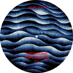 Acronym - Dimensional Exploration 003