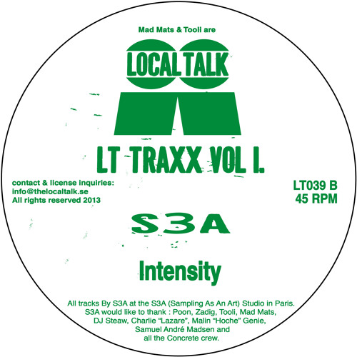 S3A - Intensitity (LT039, Side B) (Snippet)