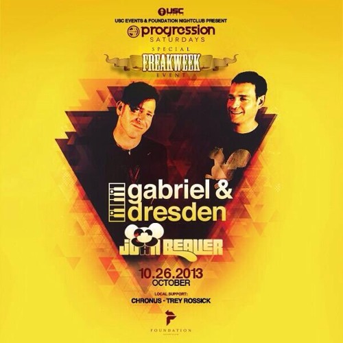 Gabriel & Dresden live at Foundation Seattle 10-26-13