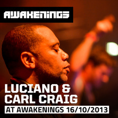 Luciano & Carl Craig at Awakenings ADE 16/10/2013