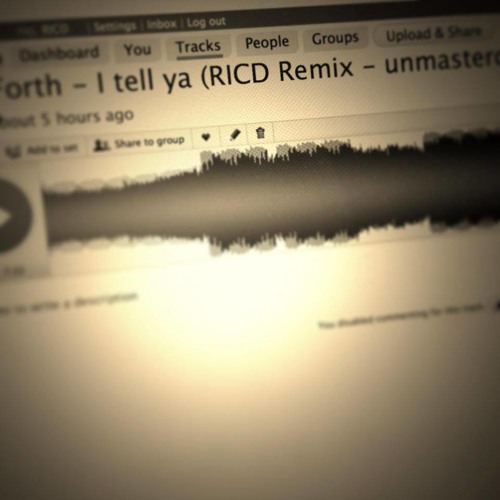 BackForth - I tell ya (RICD Remix) - OUT 25.04.14