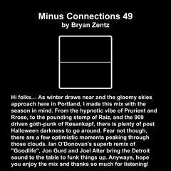 Minus Connections November 2013 - Bryan Zentz