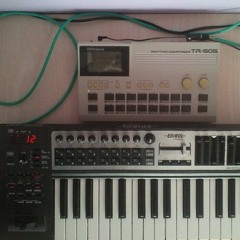 this morning with Roland TR505