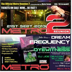 DJ Rab S & MC Conduct - Metro Reunion 2 - 21.09.13
