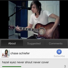 Hazel Eyez Nevershoutnever Cover