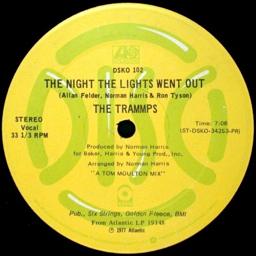 The Trammps-The Night The Lights Went Out (M.Maurro)