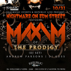 Andrew Parsons Opening for Maxim of The Prodigy 10-31-2013