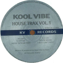 A2 Kool Vibe - Music Sets Me Free - KVR03 - KV Records
