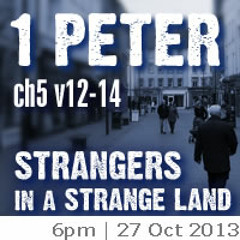 A brief commentary on v12 - 14 | Rev Paul Gibson | 1 Peter 5 v12 - 14