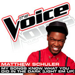 Matthew Schuler - Light Em Up (The Voice - Studio Version)