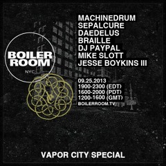 Machinedrum 'Vapor City' Boiler Room Special: NYC