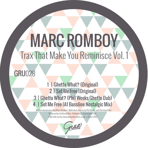 Marc Romboy - Ghetto What? (Original)