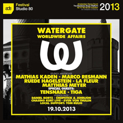Ruede Hagelstein & Matthias Meyer @ Watergate X Suol - ADE Special   Studio 80 (19  -  2013)