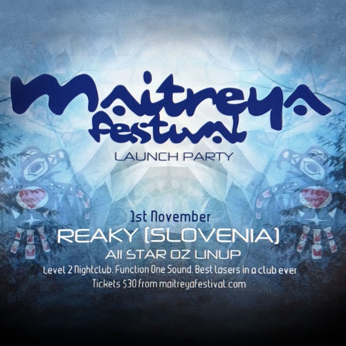 Reaky - Live @ Maitreya Launch Party, Melbourne - 01.11.2013 - PART 2