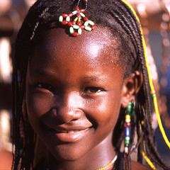 Joy feat african children