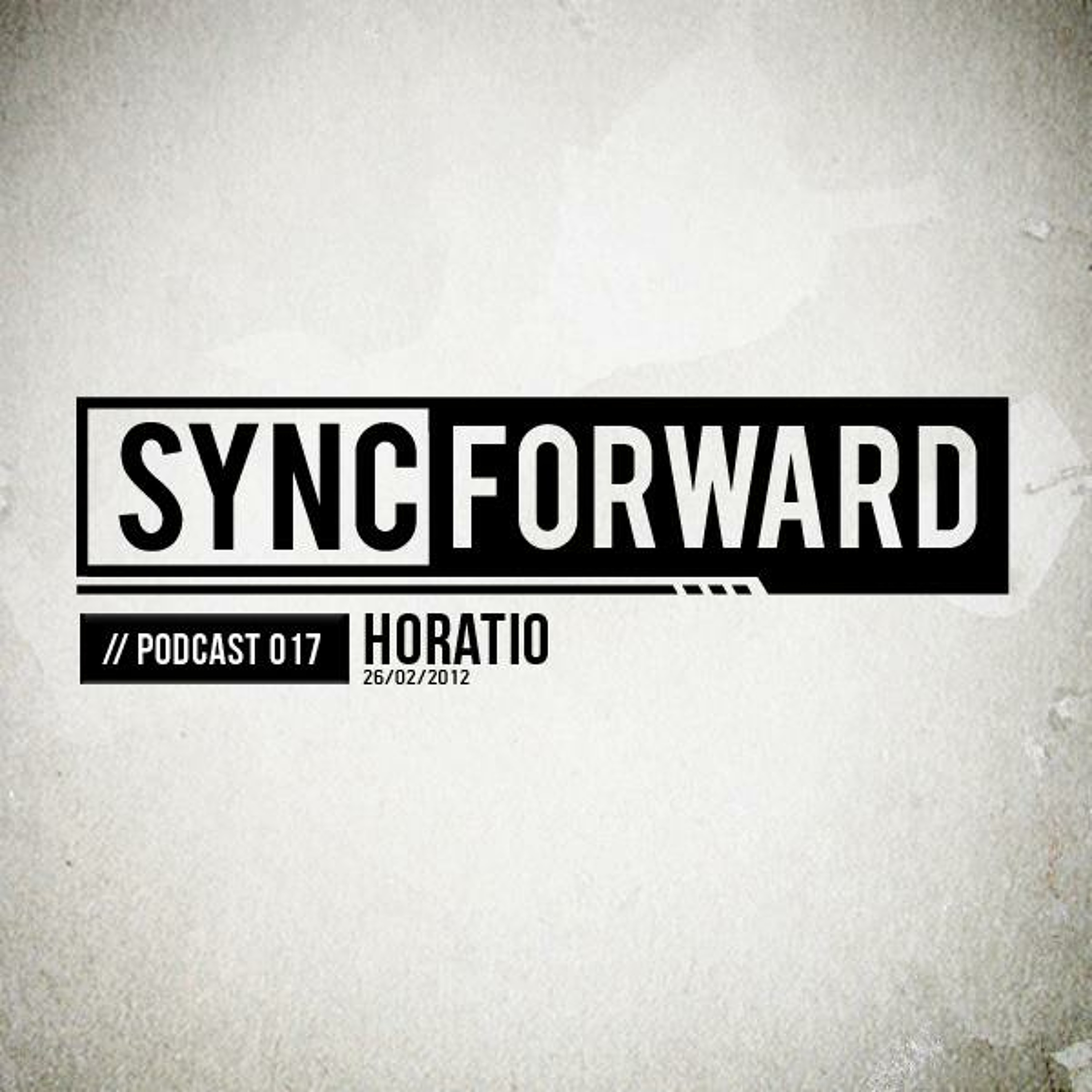 Sync Forward Podcast 017 - Horatio episode artwork