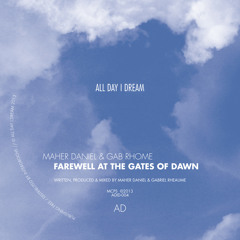 Gab Rhome, Daniel Maher - Farewell At The Gates Of Dawn (original mix)