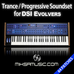 Trance / Progressive Soundset for DSI Evolver (Poly Evolver) Preset Demo