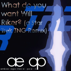 A308 - What Do You Want Will Riker (Star Trek TNG, Remixed)