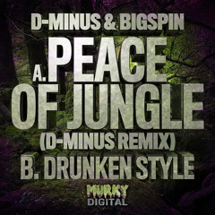 D-Minus & Bigspin - Peace of jungle (D-Minus Remix) (Murk-008) OUT NOW