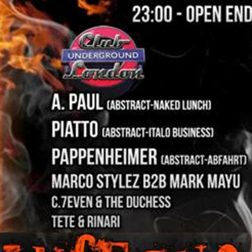 Marco Stylez B2B Mark Mayu @ Luferno - Day1 - 31.10.2013