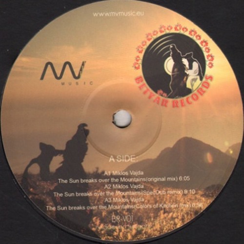 Miklos Vajda - The sun breaks over the mountains (SpecDub remix)  Format:Vinyl, 12", 33 ⅓ RPM