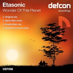 Etasonic - Wonder Of This Planet (Original Mix) [SOUNDCLOUD PREVIEW]