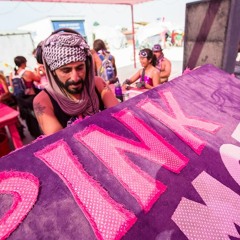 Adnan Sharif - Pink Mammoth - Burning Man 2013