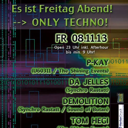 Chris Lehmann (Demolition) @ Es ist Freitag Abend! Club Inside/Emmendingen 08.11.13