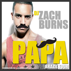 DJ Zach Burns - PAPA PARTY - Brazil Tour 2013