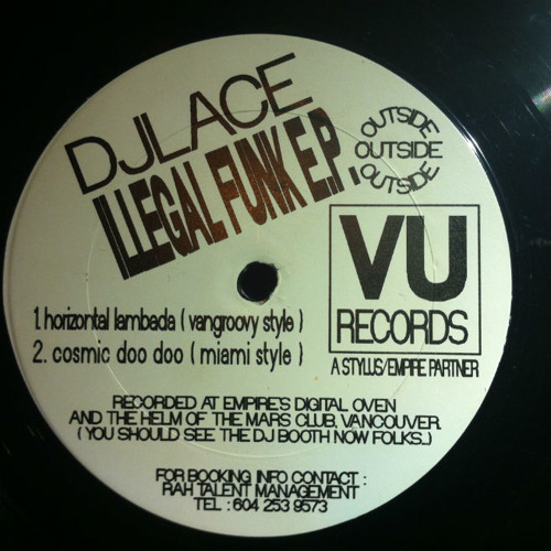 Horizontal Lambada DJ Lace (1995) Original 12" master