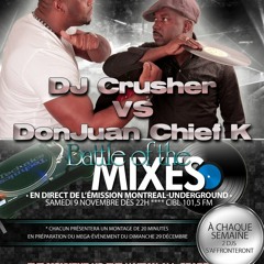 BATTLE Mix Crusher vs Chief K ( THE MONKEYZ vs HAITIAN ALL-STARS 29 Dec 2013 )
